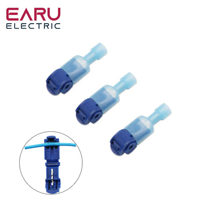 10/20/30/40/50Pcs T-Tap Connector Quick Electrical Cable Connector Snap Splice Lock Wire Terminal Waterproof Crimp Wire Terminal