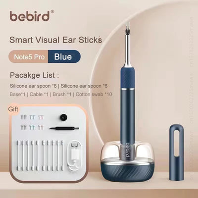 Bebird Note5 Pro Ear Cleaner Smart Visual Ear Wax Sticks Endoscope Tweezers Earpick Mini Camera Otoscope Personal Health Care