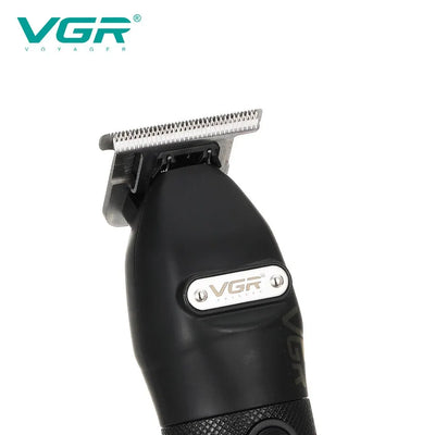 VGR Electric Hair Clipper Professional Personal Care Barber Hair Trimmer Men Shaver LCD Rechargeable Metal Hair Clippers V-275