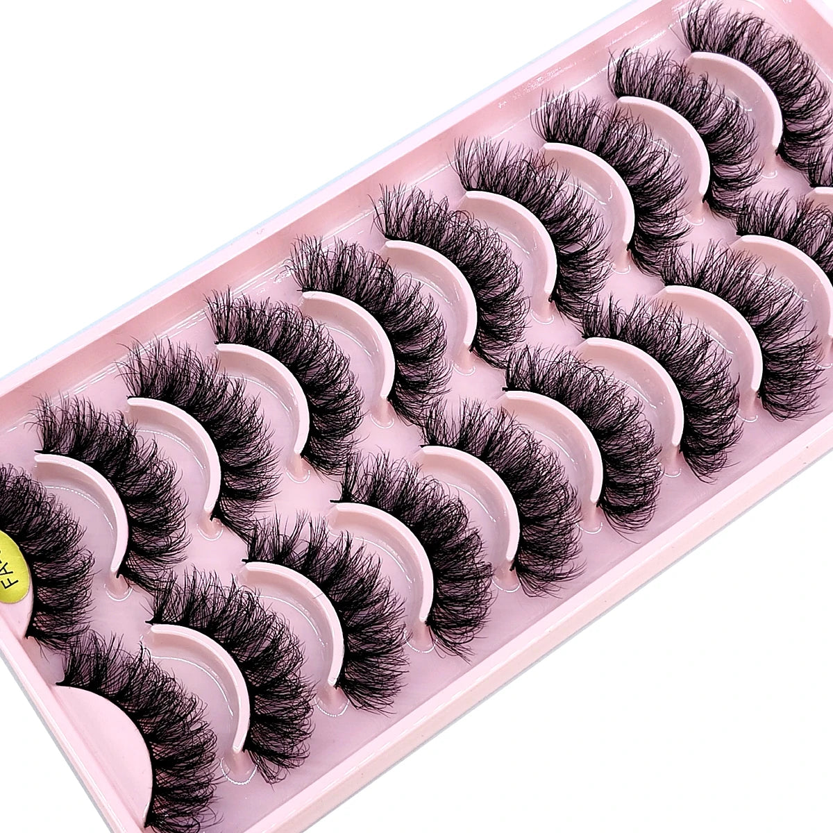 HBZGTLAD New 10 Pairs Natural False Eyelashes Fake Lashes Long Makeup 3d Mink Lashes Extension Eyelash Mink Eyelashes for Beauty