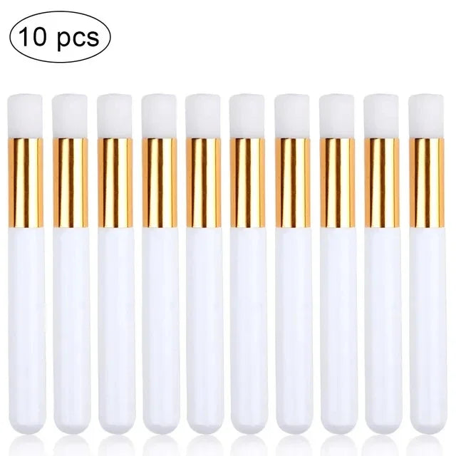 10/20/50pcs Eyelash Cleaning Brush Lash Shampoo Brush for Eyelash Extensions Peel Off Nose Pore Blackhead Remover Makeup Tools