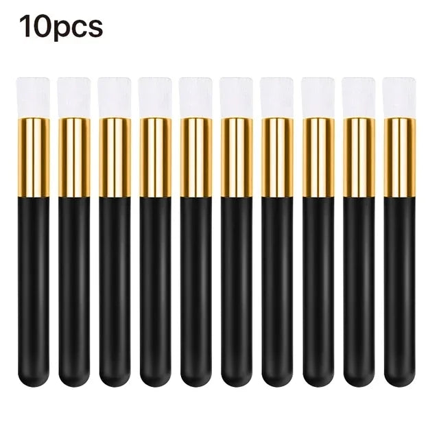 10/20/50pcs Eyelash Cleaning Brush Lash Shampoo Brush for Eyelash Extensions Peel Off Nose Pore Blackhead Remover Makeup Tools