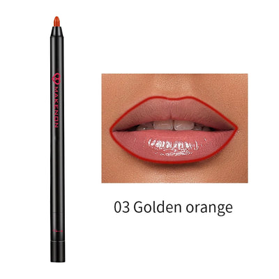 Waterproof matte lip liner Pencil Red Contour Tone lipstick Long-lasting Non-stick Cup Moisturizing Lip Makeup 8 color gift for