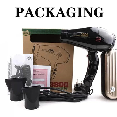 Professional Hair Dryer 1600W Personal Care Home Appliance Negative Ion Ceramic Hot and Cold Wind Blow Dryer Powerful Wind