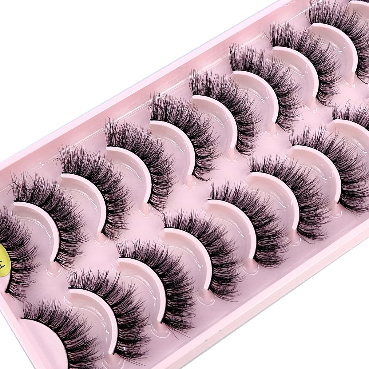 HBZGTLAD New 10 Pairs Natural False Eyelashes Fake Lashes Long Makeup 3d Mink Lashes Extension Eyelash Mink Eyelashes for Beauty