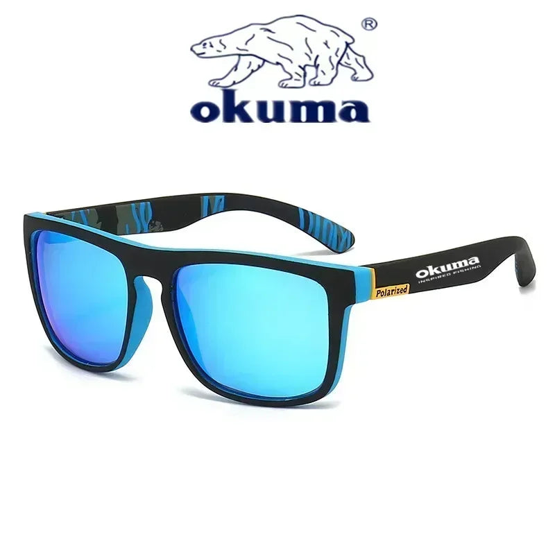 Okuma polarized sunglasses UV400 for men and women outdoor hunting, fishing, driving bicycles, sunglasses optional box