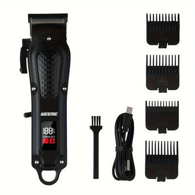 Barbershop special electric hairdresser silent metal body fast charging cordless set home personal care small appliances shave