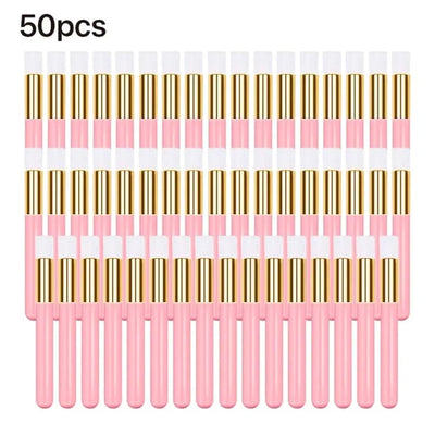 10/20/50pcs Eyelash Cleaning Brush Lash Shampoo Brush for Eyelash Extensions Peel Off Nose Pore Blackhead Remover Makeup Tools