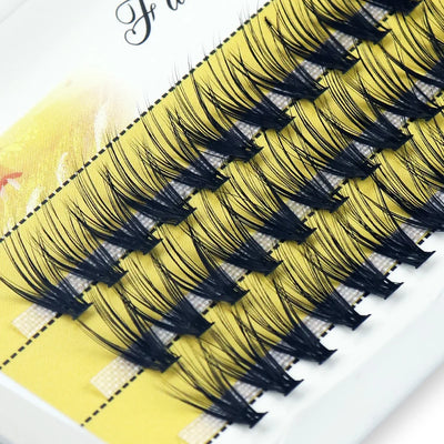 20D/30D Mink Eyelashes 1 Box/60 Bundles Natural Eyelash extension 3D Russia Individual Eyelash Cluster Makeup Tools Lashes Cilia