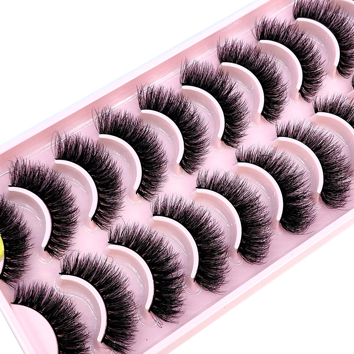 HBZGTLAD New 10 Pairs Natural False Eyelashes Fake Lashes Long Makeup 3d Mink Lashes Extension Eyelash Mink Eyelashes for Beauty