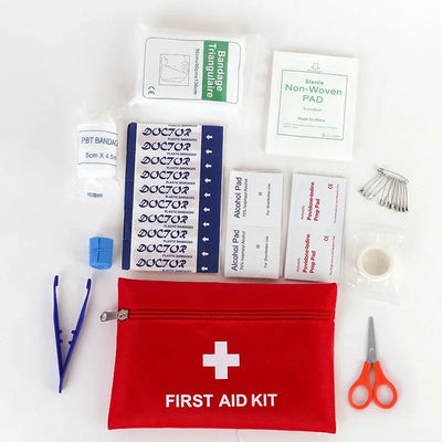 14 Items/Set Person Portable Outdoor Waterproof First Aid Kit For Family Or Travel Emergency Medical Treatment