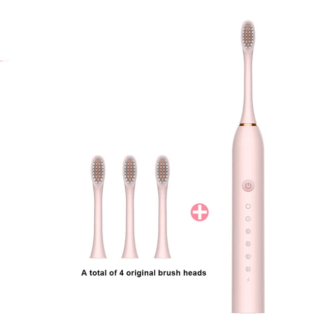 Sonic Electric Toothbrush IPX7 Waterproof Oral Care Whitening Tooth Brush Rechargeable Automatic Adult Powerful Smart Toothbrush