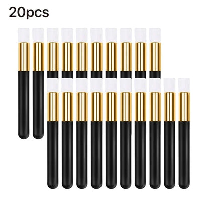 10/20/50pcs Eyelash Cleaning Brush Lash Shampoo Brush for Eyelash Extensions Peel Off Nose Pore Blackhead Remover Makeup Tools